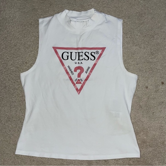 Guess Mockneck Tank Top - Picture 2 of 3